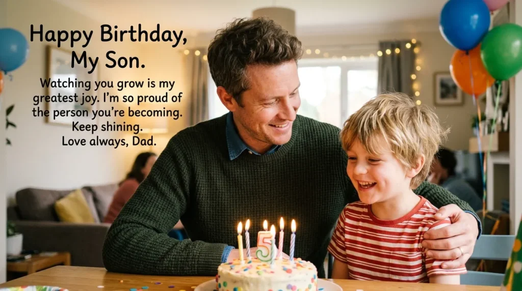 Heartfelt Birthday Wishes for Son From Father