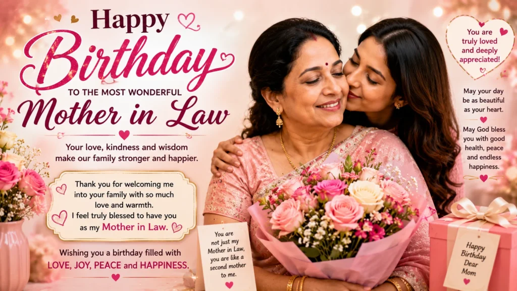 Loving Birthday Wishes for Mother in Law