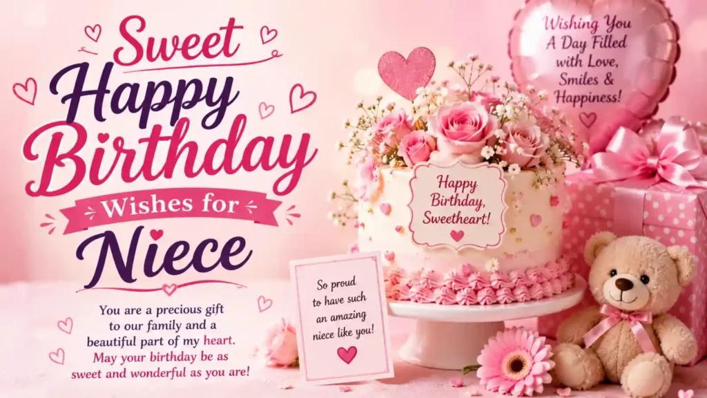  Sweet Happy Birthday Wishes for Niece