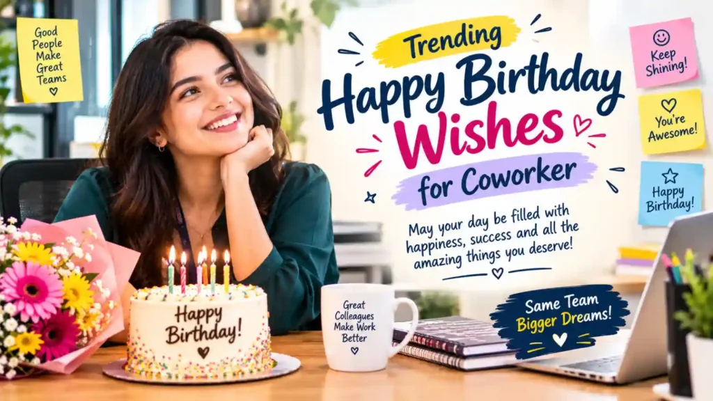 Trending Happy Birthday Wishes Coworker This Year