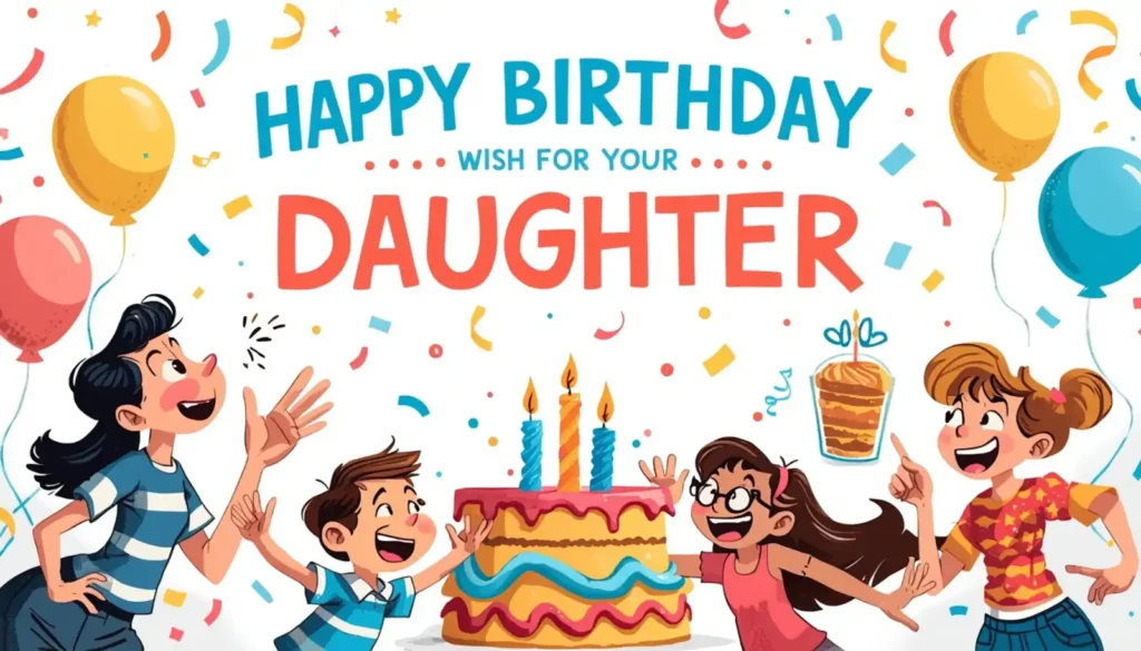  Funny Birthday Wishes for Daughter