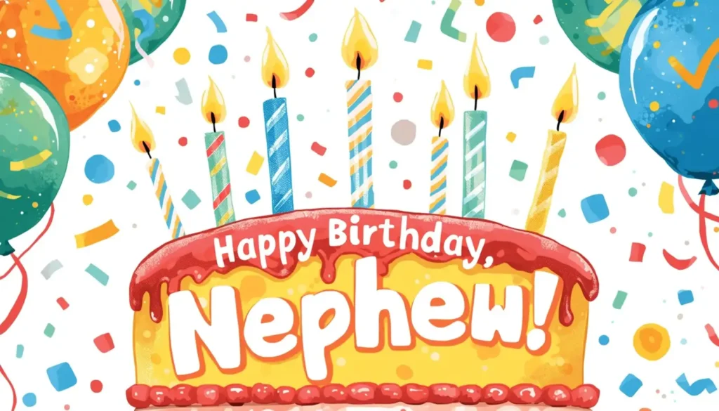 Short & Sweet Birthday Wishes for Nephew