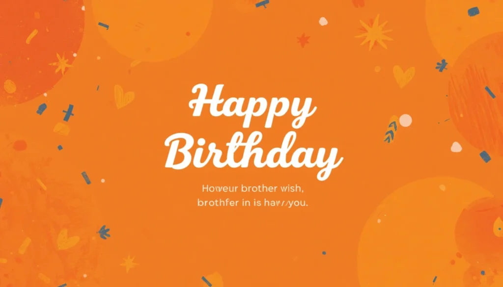  Unique Brother in Law Birthday Wishes