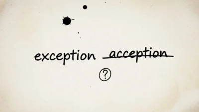 exception or acception