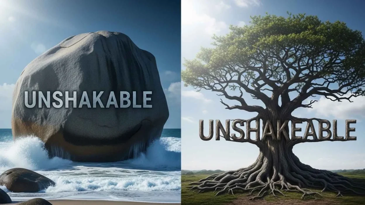 unshakable or unshakeable