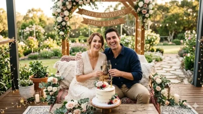 1st Anniversary Wishes for Couple