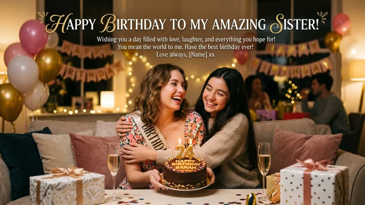Birthday Wishes for My Sister