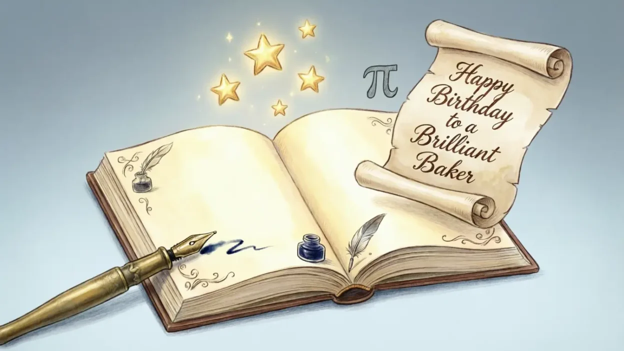 Birthday Wishes for a Baker