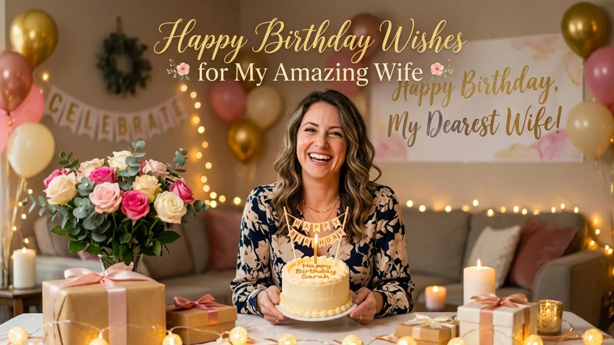 Happy Birthday Wishes for Wife