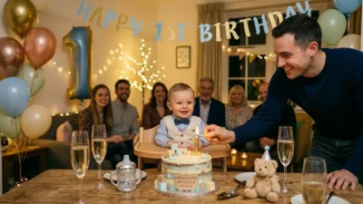 Little Boy 1st Birthday Wishes for Baby Boy