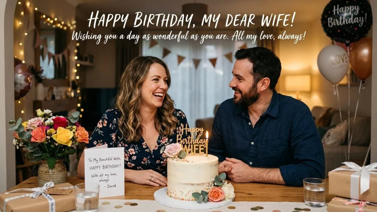 Simple Birthday Wishes for Wife