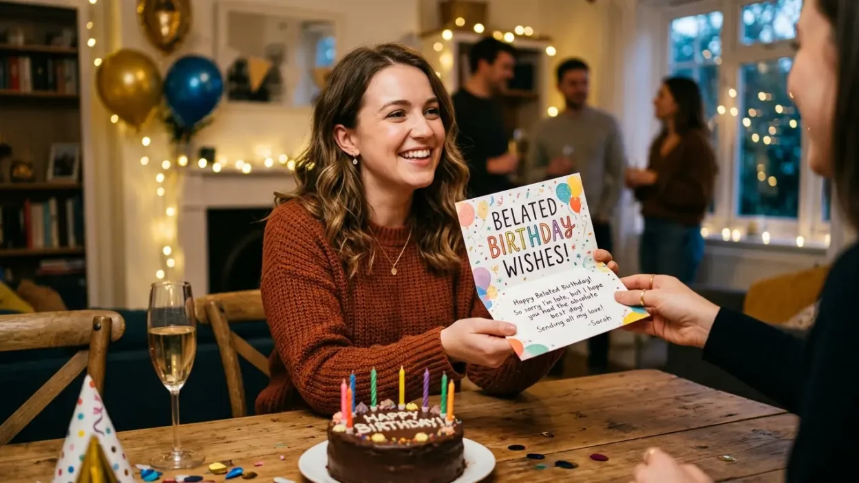Belated Birthday Wishes