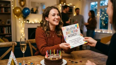 Belated Birthday Wishes