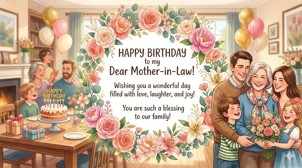 Birthday Wishes for Mother in Law