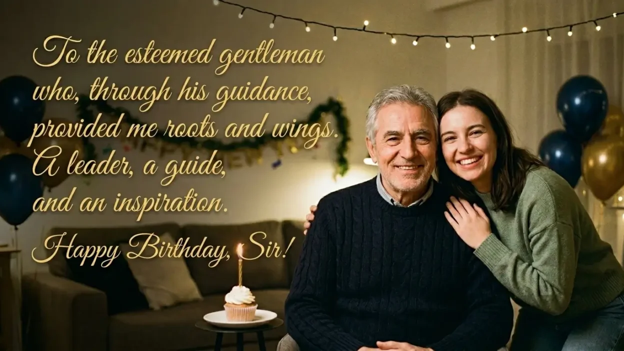 Birthday Wishes for Sir