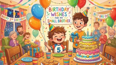 Birthday Wishes for Small Brother