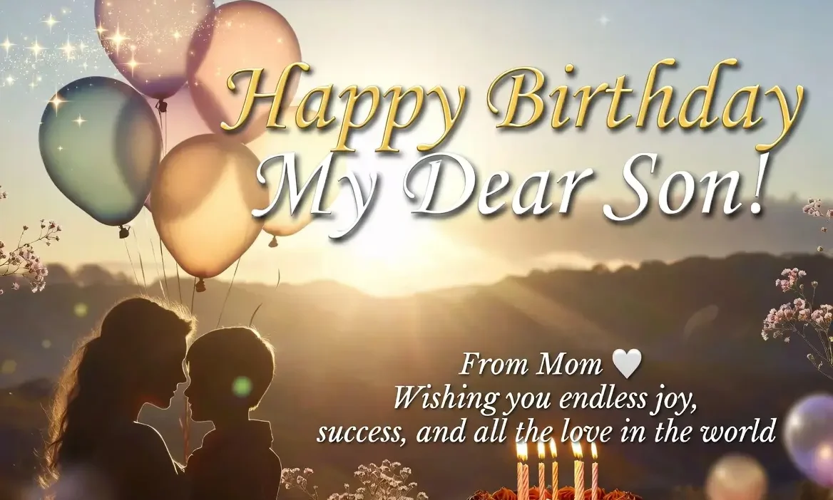 Happy Birthday Wishes for Son From Mother