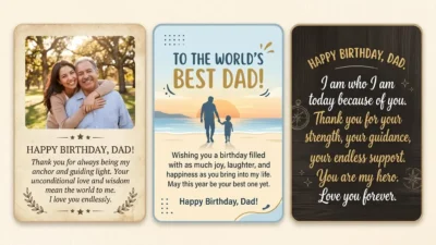 Heart Touching Birthday Wishes for Dad