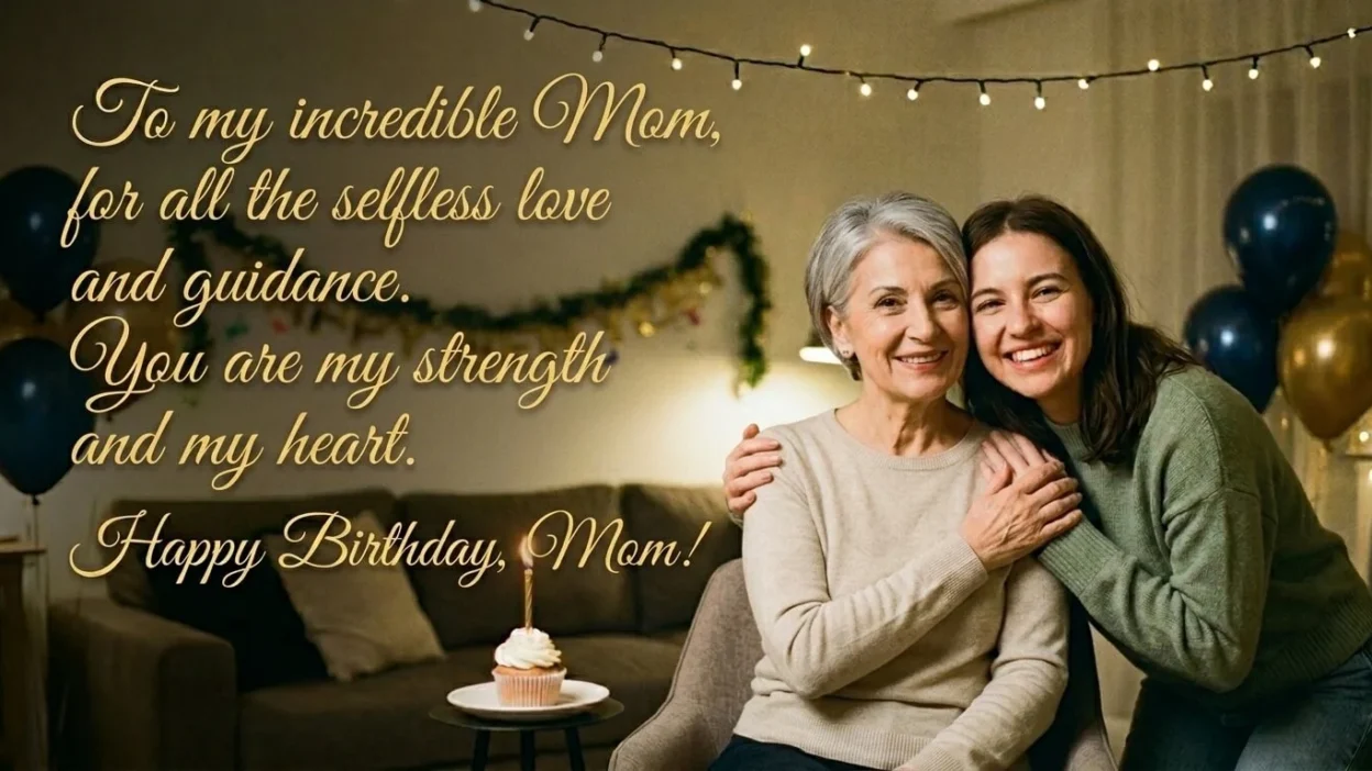 Heart Touching Birthday Wishes for Mom from Daughter
