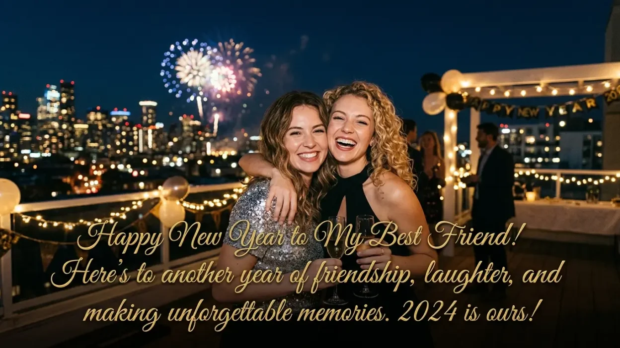 New Year Wishes for Best Friend