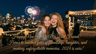 New Year Wishes for Best Friend