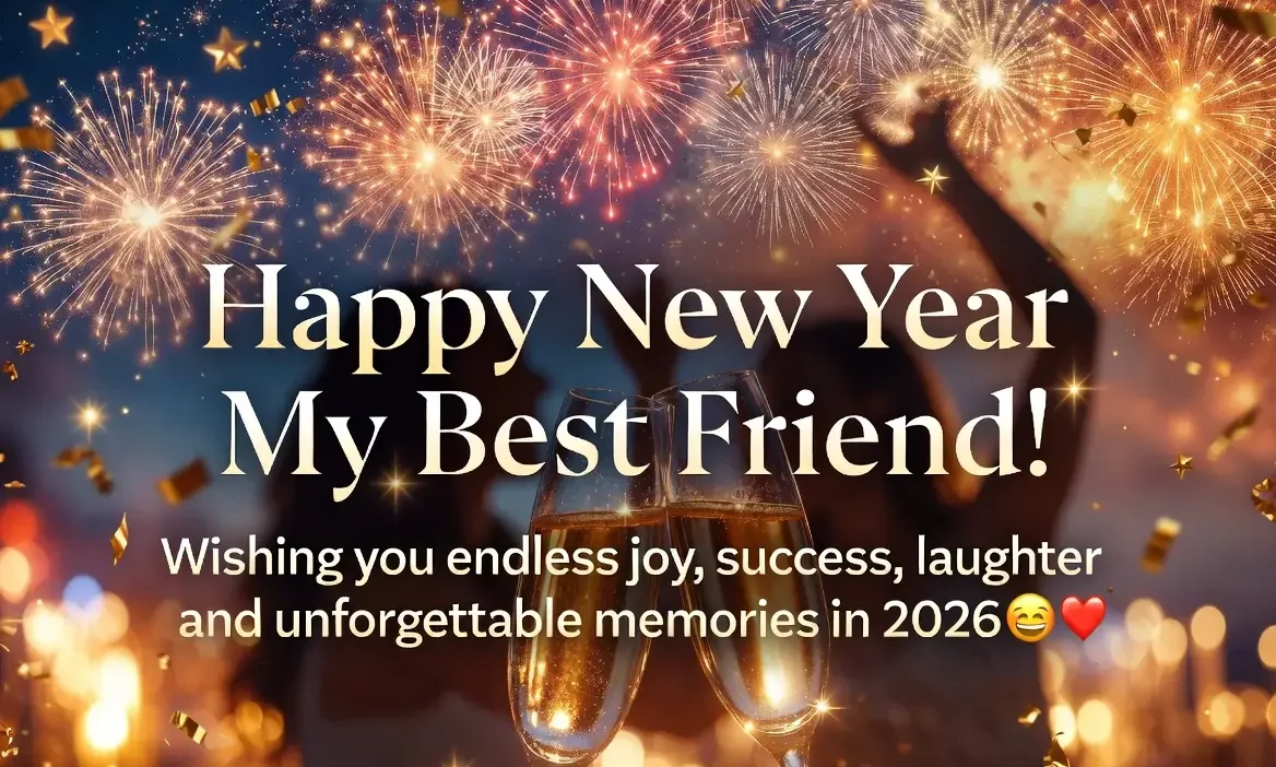 New Year Wishes for Best Friend