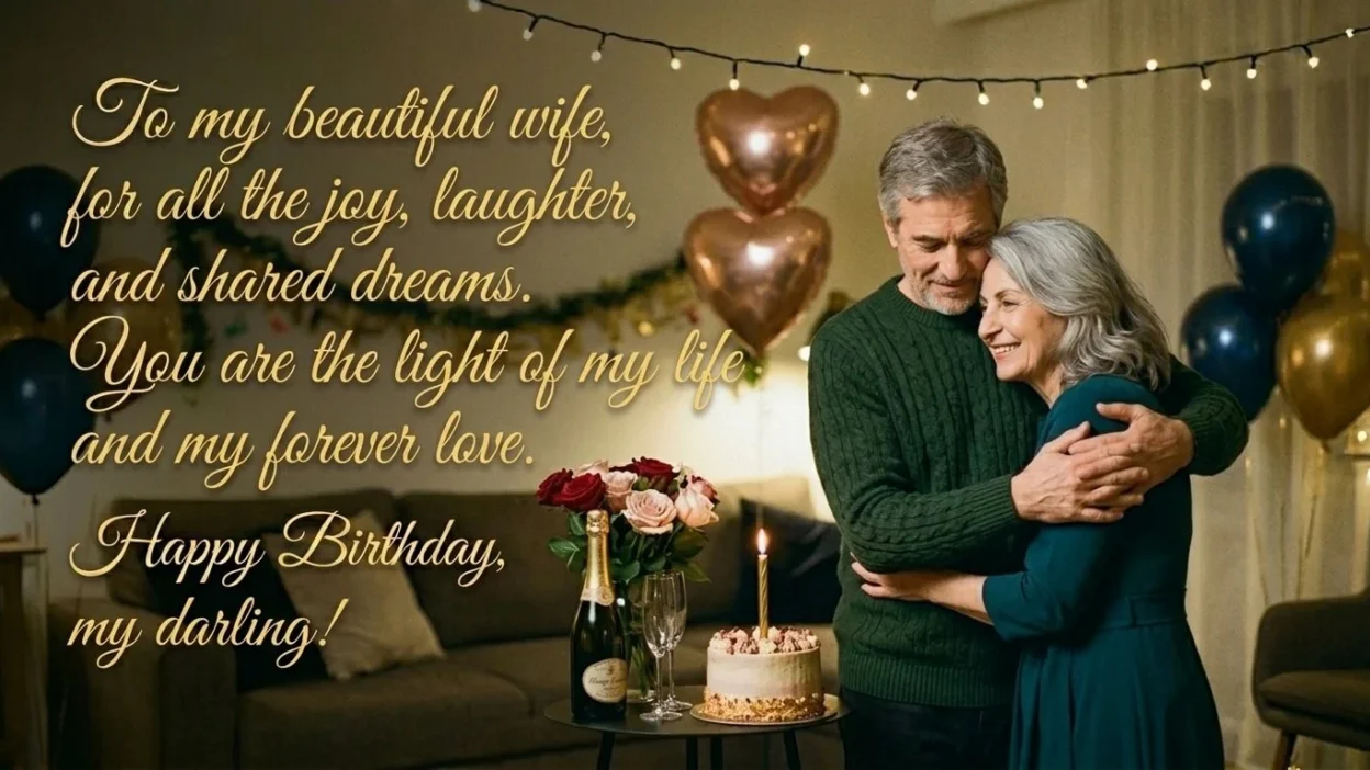 Romantic Birthday Wishes for Wife