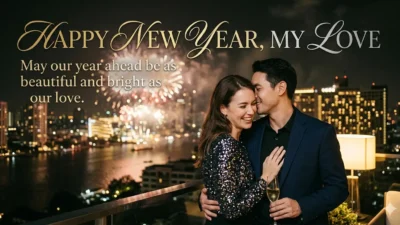 Romantic New Year Wishes for Love