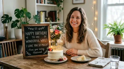 Simple Birthday Wishes for Wife