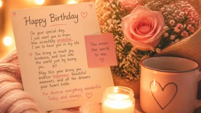 Best Heart Touching Birthday Wishes