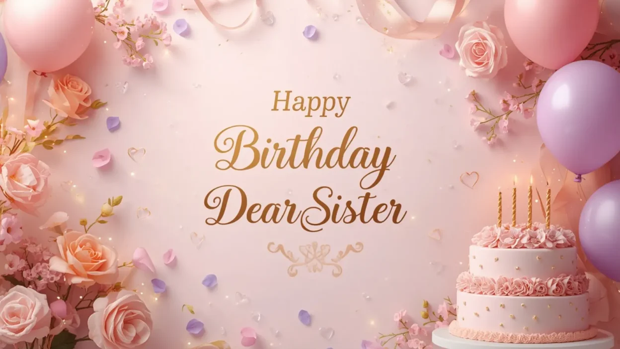 Birthday Wishes Sister