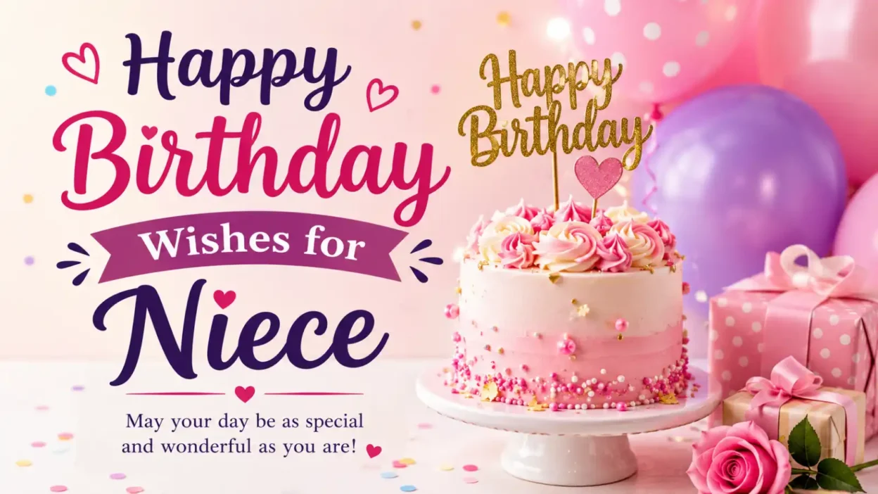 Happy Birthday Wishes for Niece