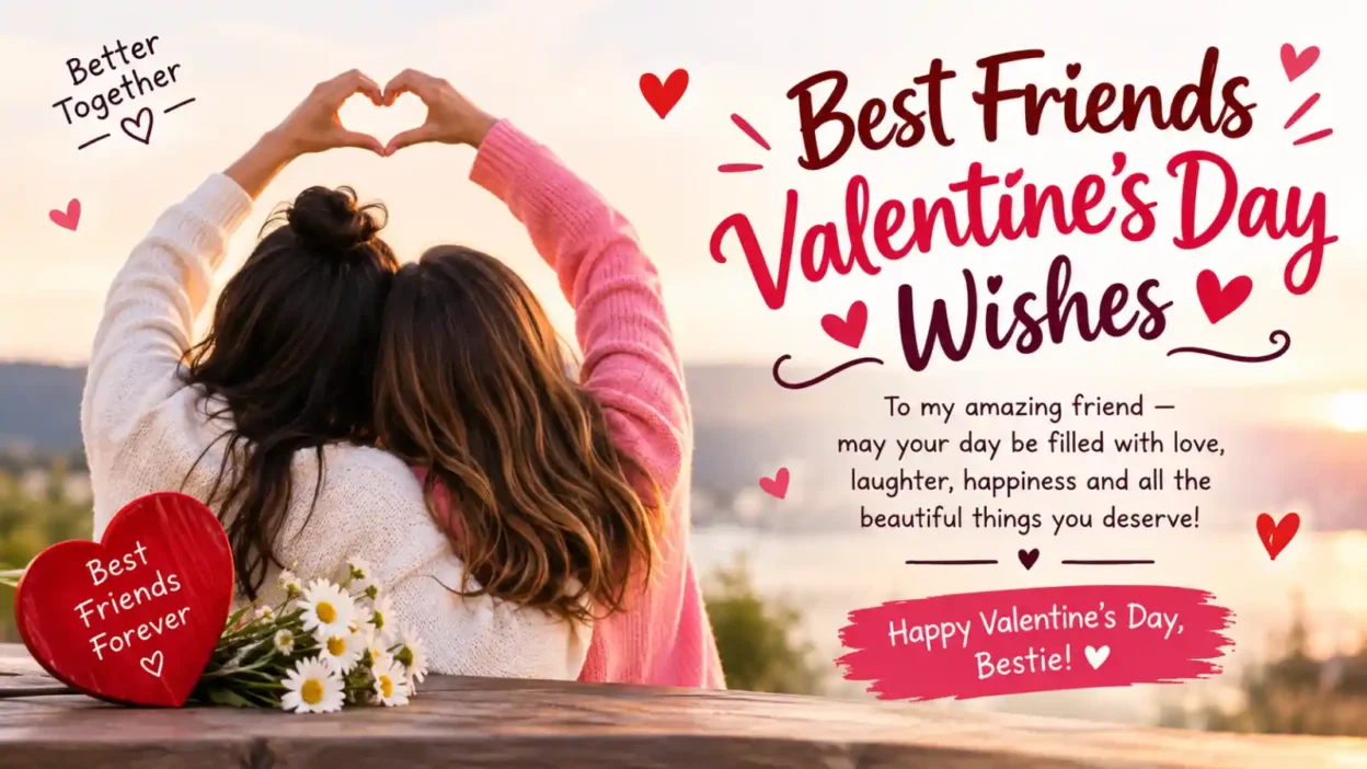 Best Friends Valentine's Day Wishes
