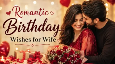 Romantic Birthday Wishes for Wife