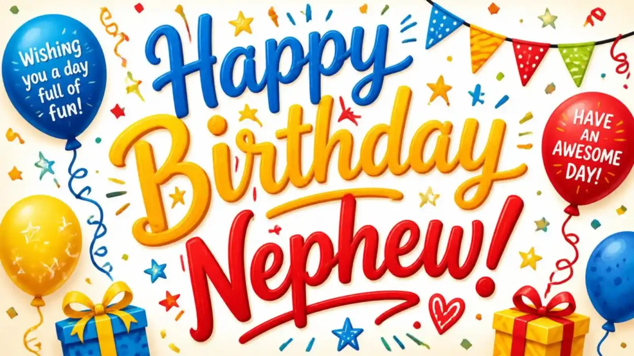 Happy Birthday Nephew Wishes