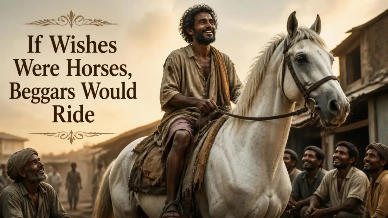  If Wishes Were Horses, Beggars Would Ride